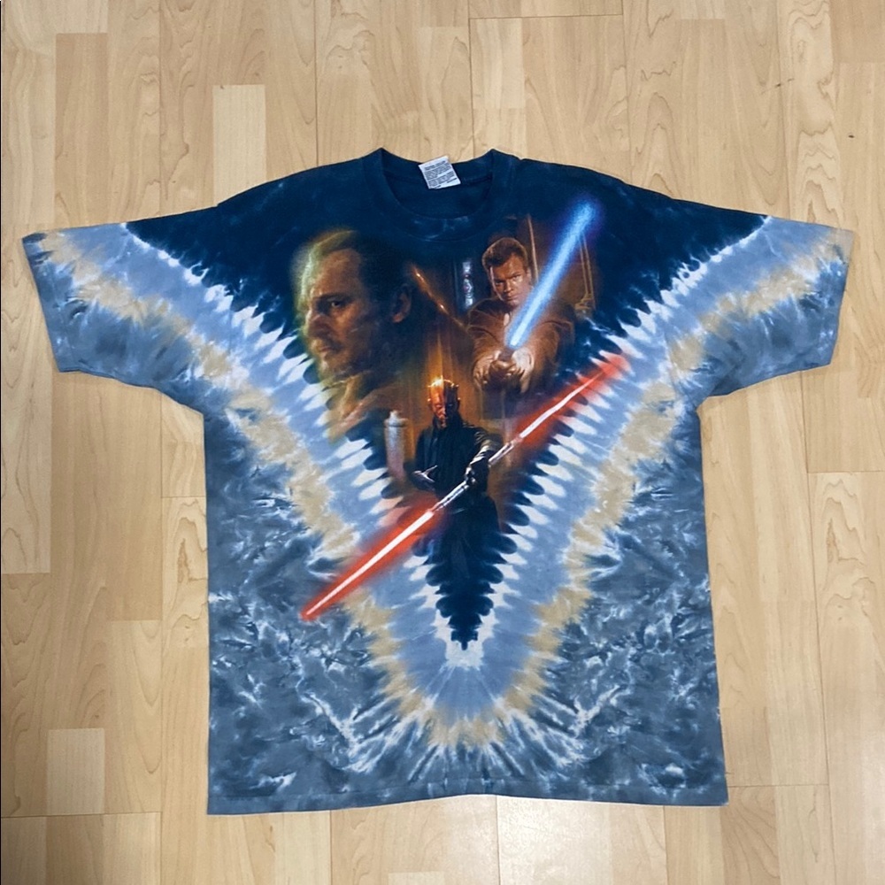 Star Wars Tie-Dye Graphic T-Shirt - Picture 1 of 9